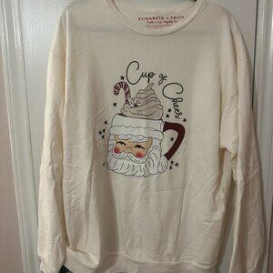 Elisabeth and Faith Cup of Cheer Christmas Sweatshirt